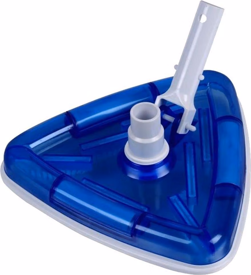 Hoover triangolare blu trasparente