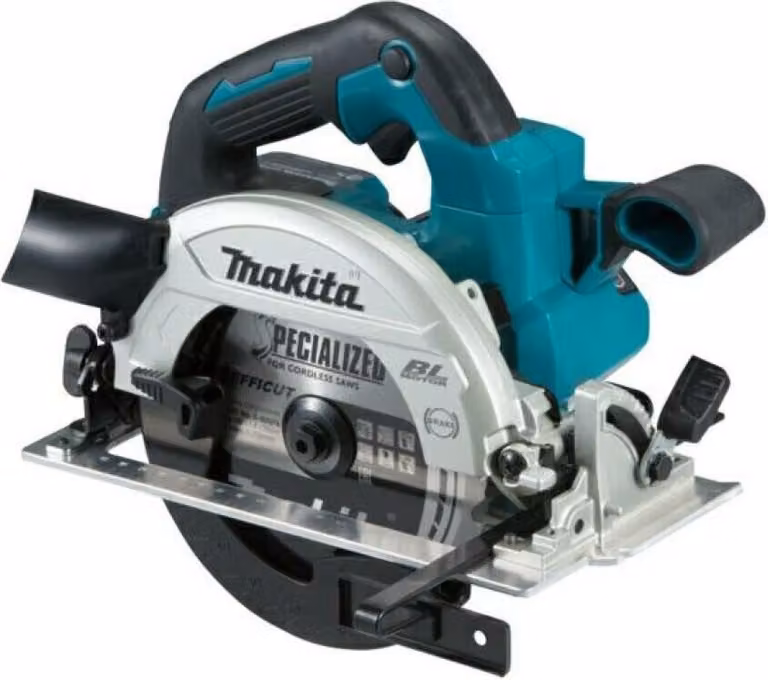 Sega circolare portatile a batteria MAKITA DHS660RTJ 57 mm 18 V / 5 Ah, 2 batterie + caricabatterie in MAKPAC