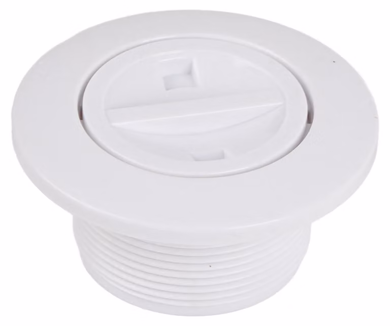 G2 DN50, bocchetta di scarico per piscine, accessori per lo svuotamento, ricambi per rubinetteria