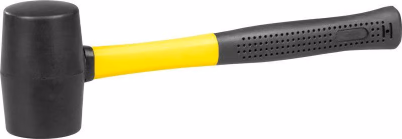 Martello Strend Pro HM211, 340 g, in gomma, testa nera, manico in metallo, TPR, lunghezza del manico 290 mm