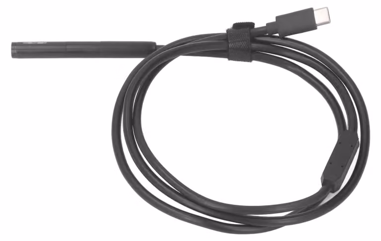 Telecamera endoscopica USB-C, 7,9 mm, HD 1920x1080p, grado di protezione IP67, con illuminazione a LED
