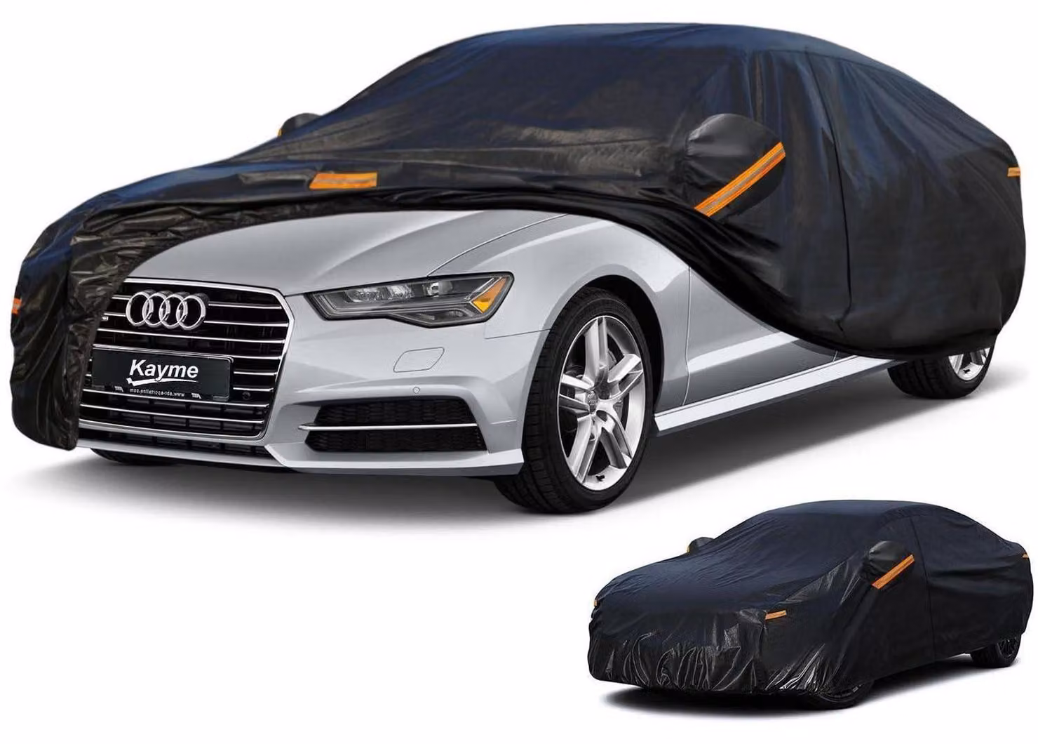 Copertura protettiva impermeabile e traspirante per Audi A6 berlina (2004-2025), colore nero