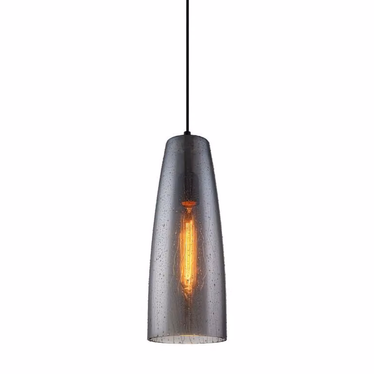 Italux Tabby lampada a sospensione industriale a tubo bianco MDM3147/1 SG+DROP