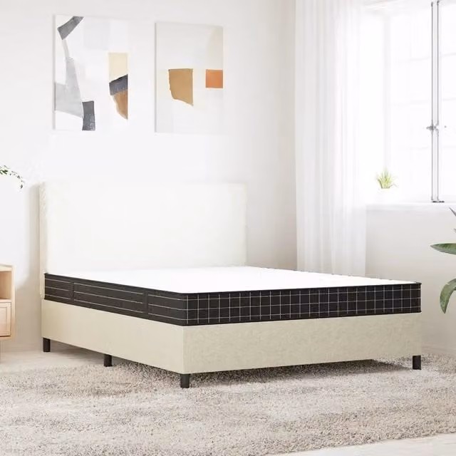 Materasso a Molle Bonnell vidaXL con Rivestimento Rimovibile, L 160 x P 200 cm