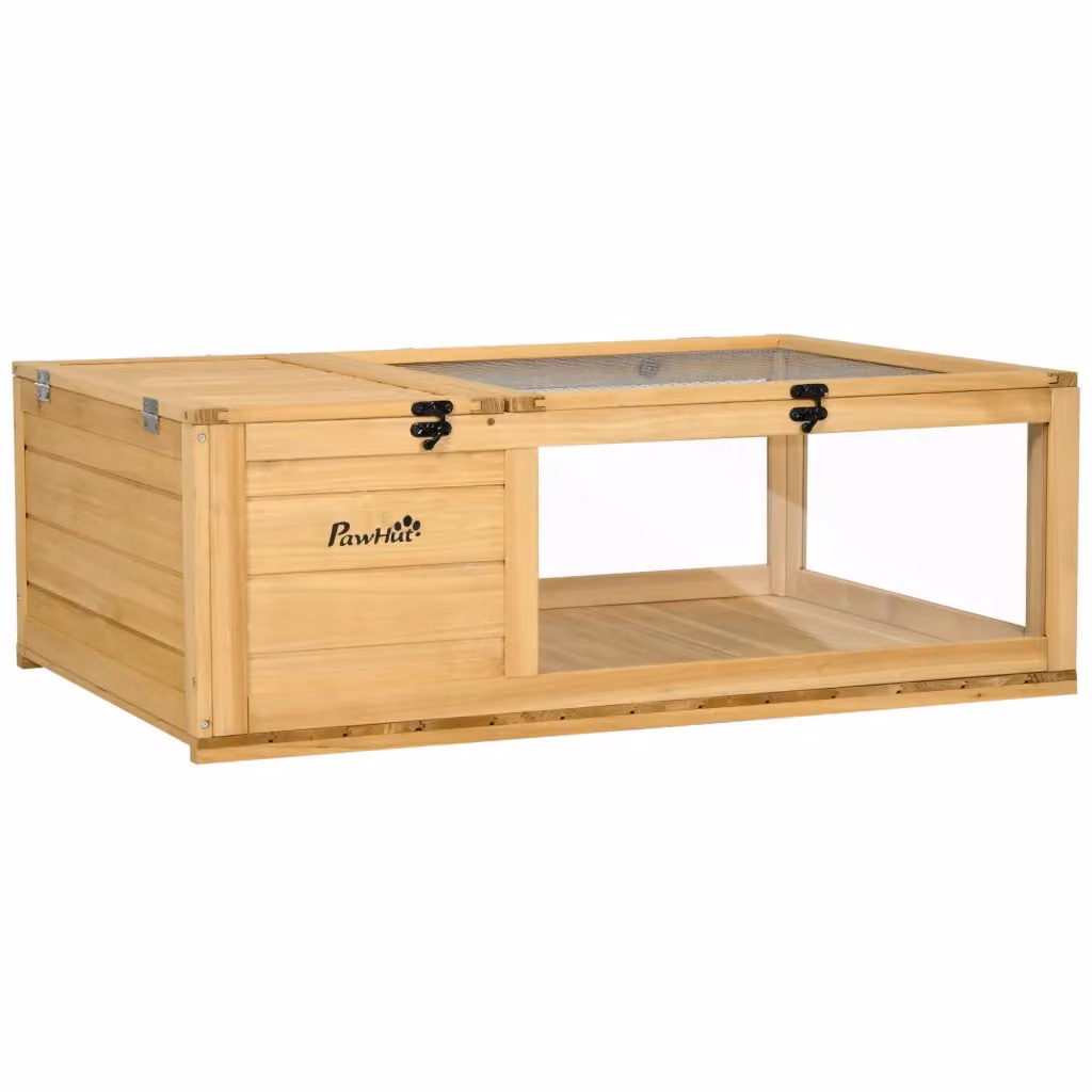 Recinto per tartarughe Xylo in legno di abete massello chiaro L: 91 cm, P: 60,5 cm, H: 32 cm – 2