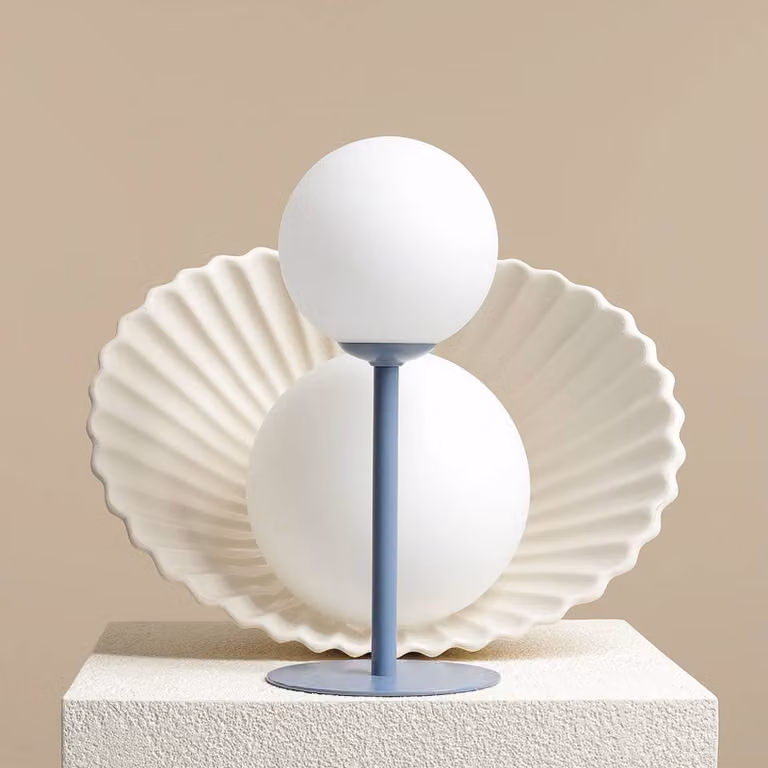 Lampada da tavolo Joel ALDEX, Blu, Soggiorno / Sala da pranzo, Metallo, Lampada da tavolo
