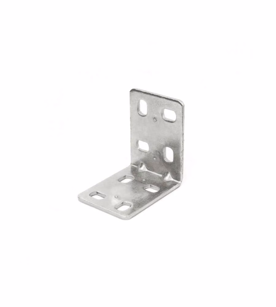 Mobila Piastrina Giunzione Angolo Asolata 50x50 mm Acciaio Zincato 4 Pz
