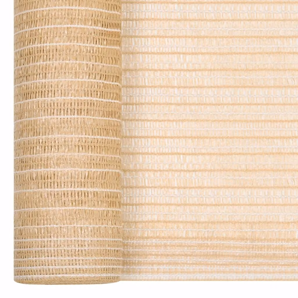 Rete per Privacy Beige 1x25 m in HDPE 195 g/m²