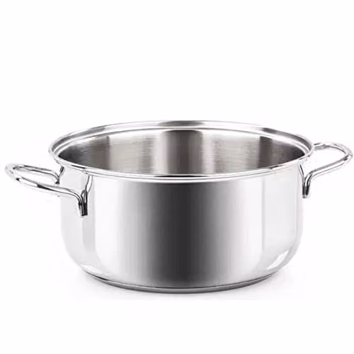 Casseruola Inox 2 Manici    Cm 28 Bonita Barazzoni