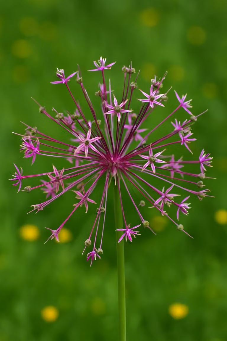 Bulbi da fiore Exotenherz - Porro ornamentale Allium schubertii (5 pezzi)