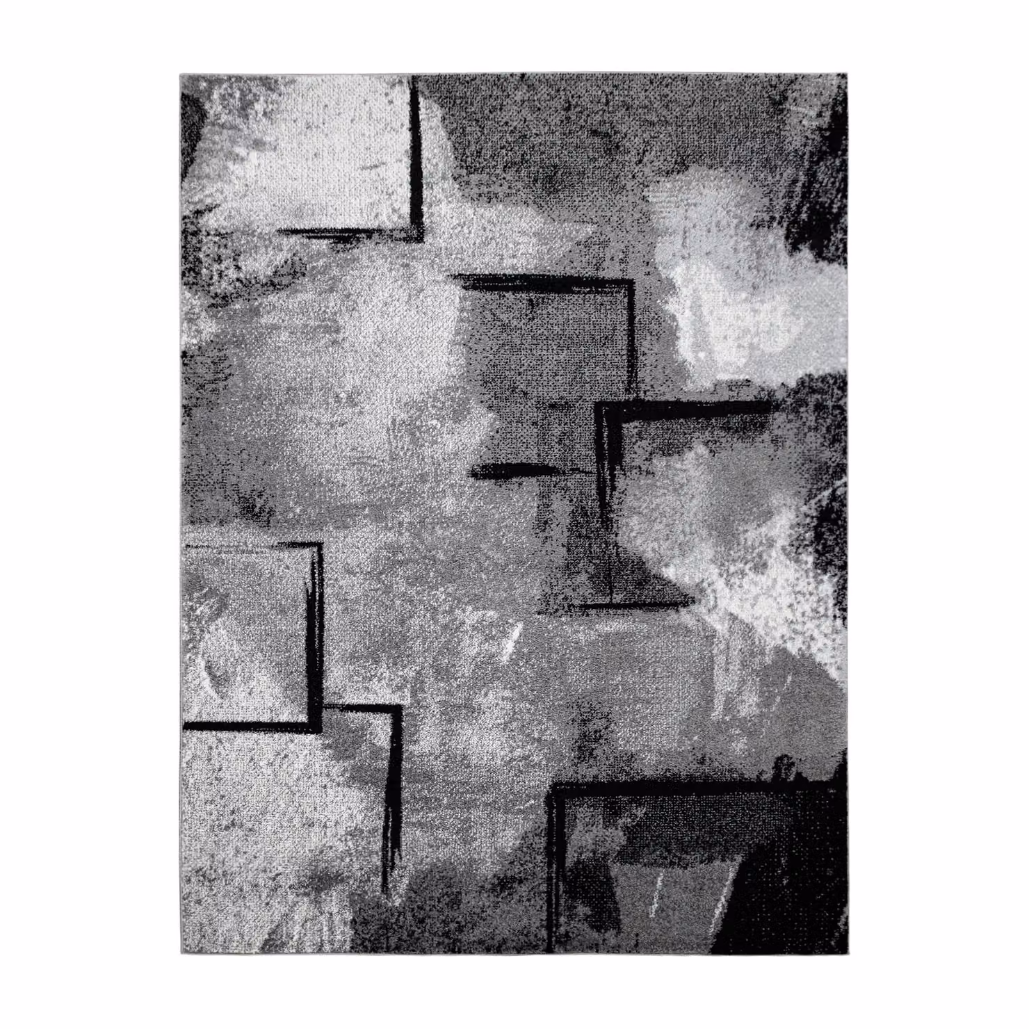 Tappeto Monde grigio con design astratto moderno L: 150 cm, P: 80 cm – 3