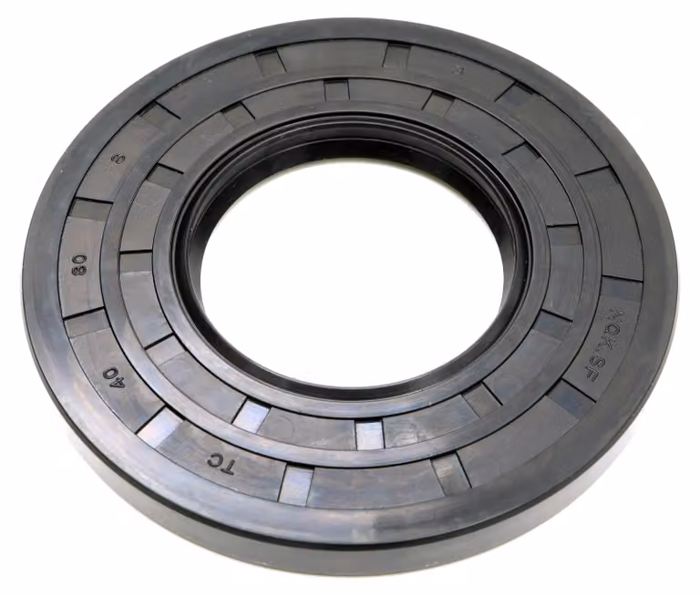 Guarnizione radiale per albero, 40x80x8 mm, in NBR70, conforme alla norma DIN 3760