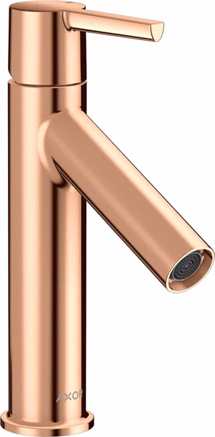 hansgrohe AXOR Starck mitigeur monocommande de lavabo 100 avec poignée sans timon, chromé, 10003300, 10003300