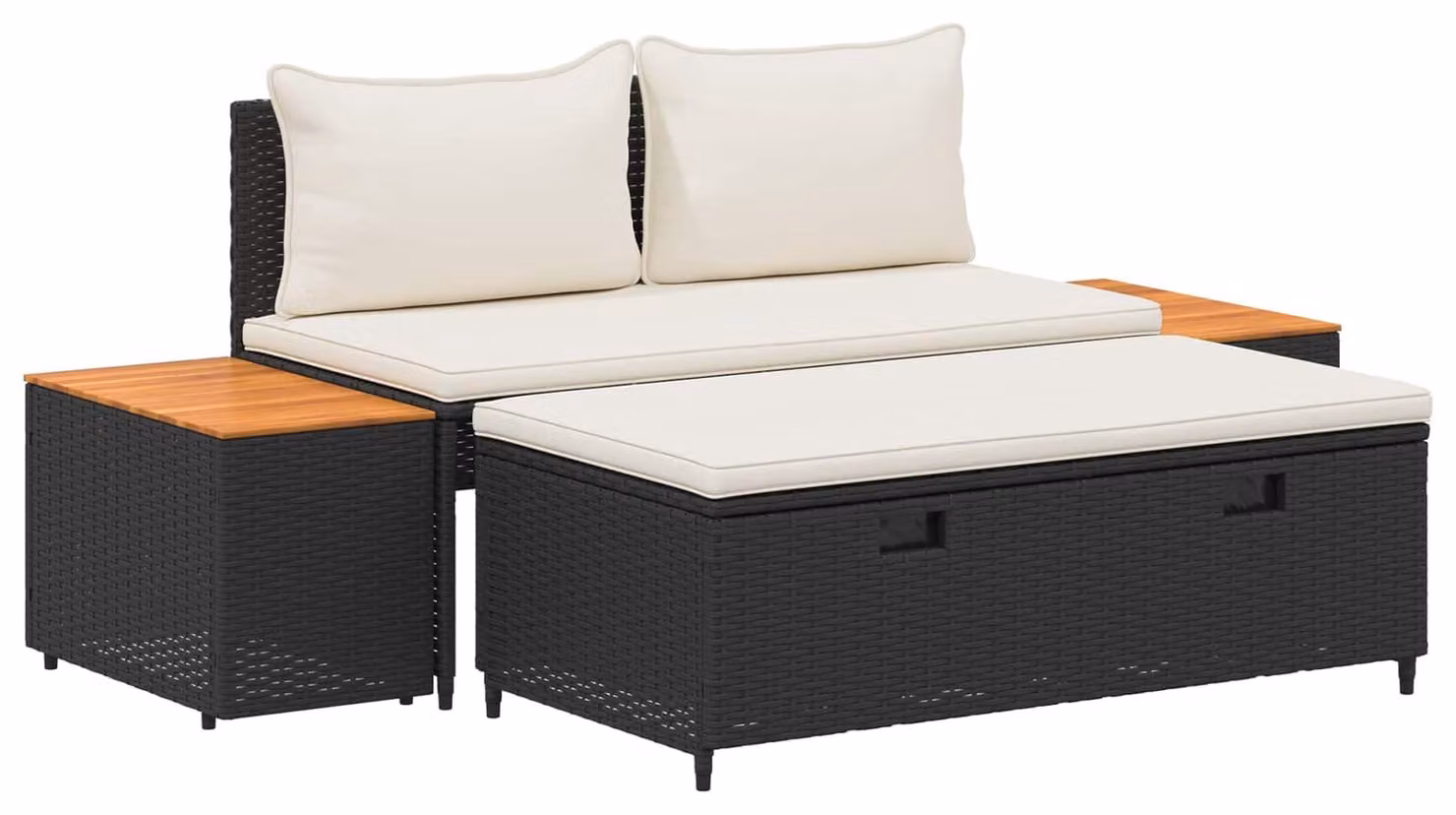 Set di divani da esterno 4 -Seater 4 pcs 55 x 30 x 39 cm