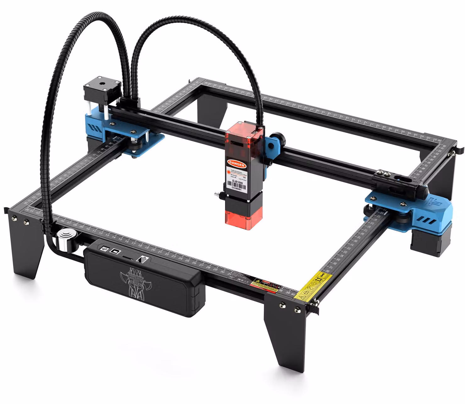 Macchina da taglio laser da 10W – per incisione e taglio – dimensioni 300x300 mm – adatta per legno, acrilico e metallo – controllo CNC