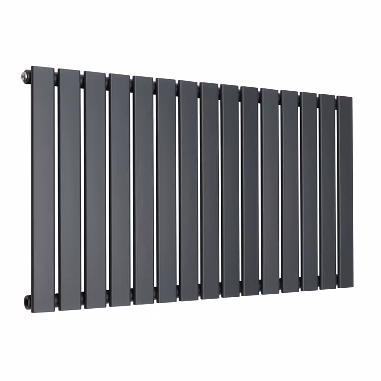 Radiatore di Design Orizzontale Piatto - Antracite - 595mm x 1050mm (Pannello Singolo) - Sterling Arlie by Hudson Reed