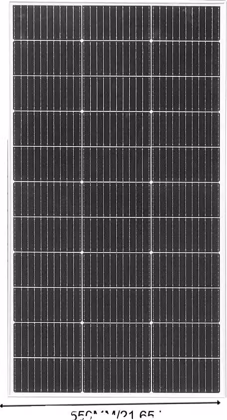 Pannello solare, alta efficienza, struttura resistente, 18,15V 120W