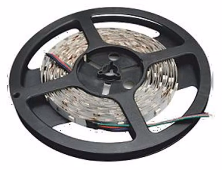 Striscia LED NBB 12 V, 30 LED/m, SMD5050, RGB, IP20, 7,2 W/m, multichip 903003075