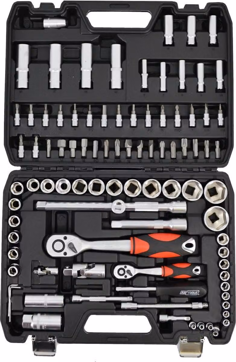 Awtools zestaw kluczy 94el 1/2" / 1/4"
