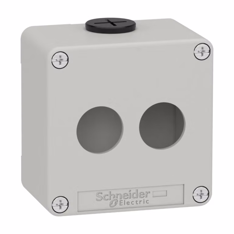 Schneider Electric Scatola vuota XAP, metallo XAPD1202