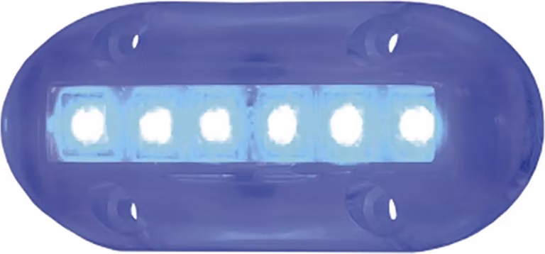 T-h Marine Led ad alta potenza subacqueo blu 600 lumen Blu 600 lumen