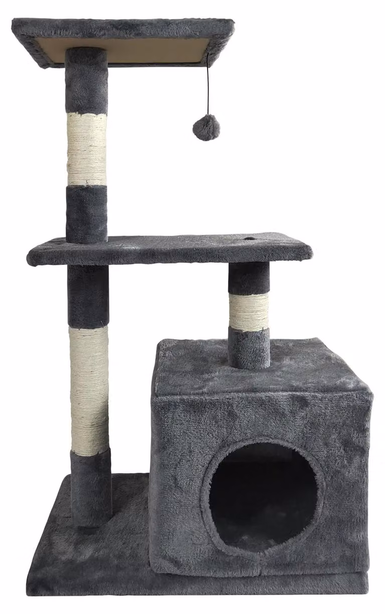 JACK AND VANILLA, albero per graffiare moderno per gatti, design elegante e resistente