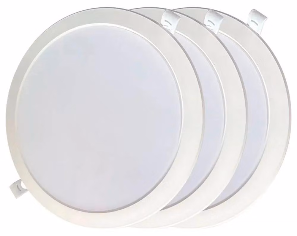 Faretto LED da soffitto EDM 31567 18 W Ø 22 x 3,2 cm 3 pezzi (6400 K)