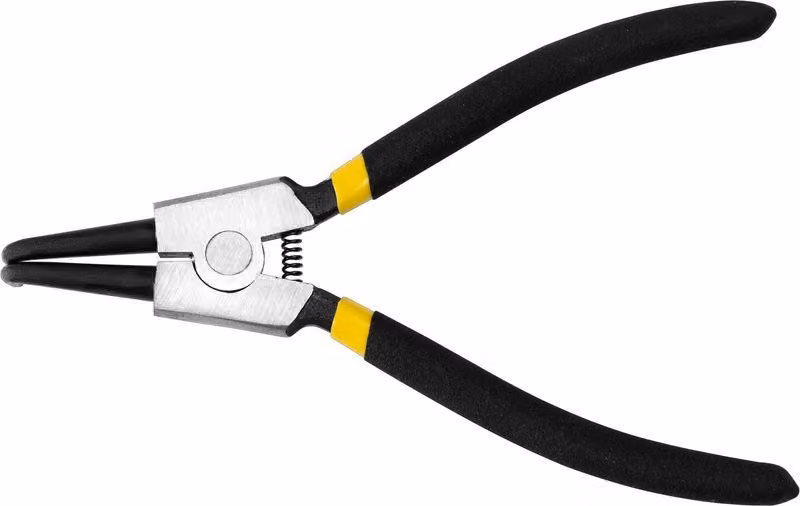 Pinze Strend Pro P0182D, 180 mm, per alberi e anelli di sicurezza, piegate