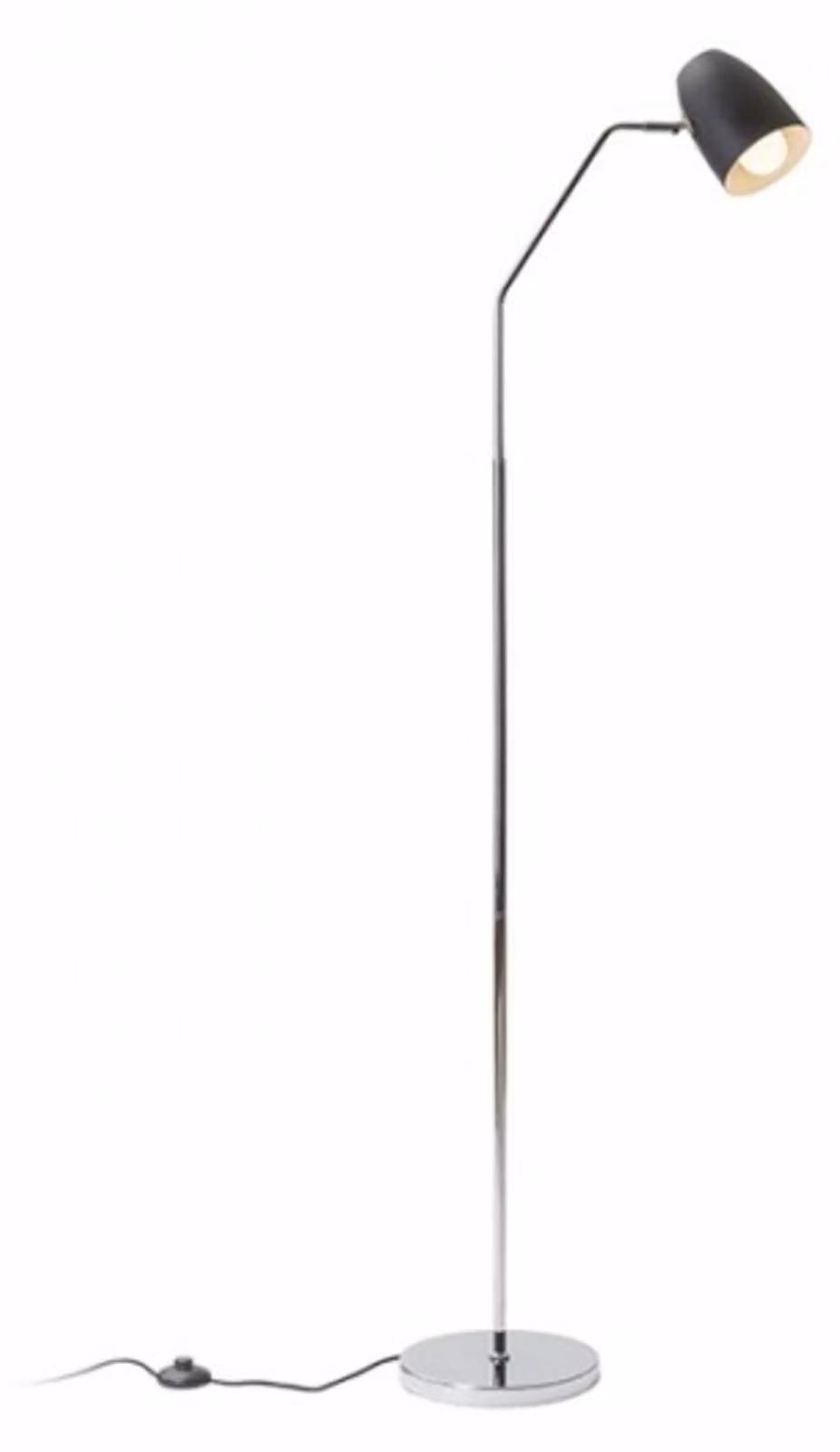 PRAGMA lampada a stelo cromo nero 230V LED E27 11W