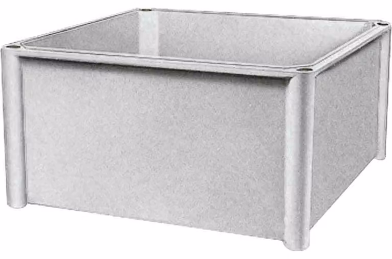 Schneider Electric, componente in poliestere, lato posteriore, involucro PLS 54x72x13,5 cm NSYFPLS5472G