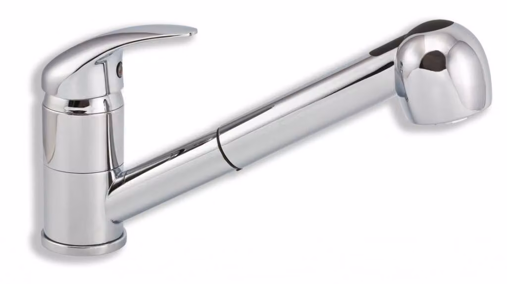 Rubinetto telescopico per lavabo Titania Lux cromato