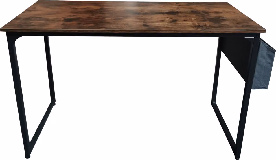 Bureau Stoer - tavolino per laptop - tavolino per computer - larghezza 120 cm - marrone vintage