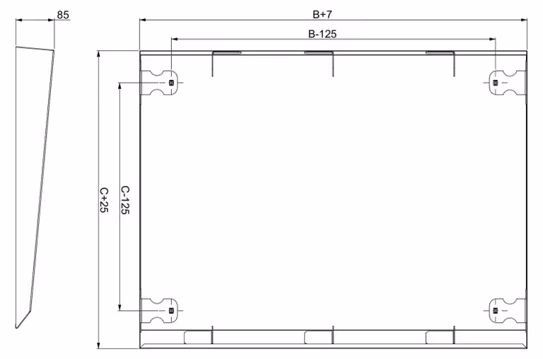 Schneider Electric NSYSC1240 tettoia antipioggia