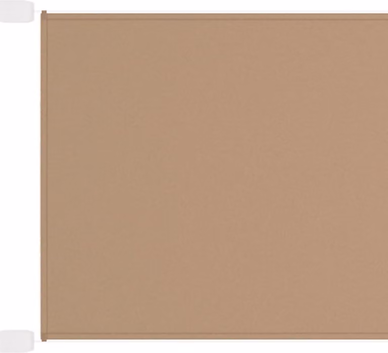 Paravento Verticale Tortora 60x1200 cm in Tessuto Oxford