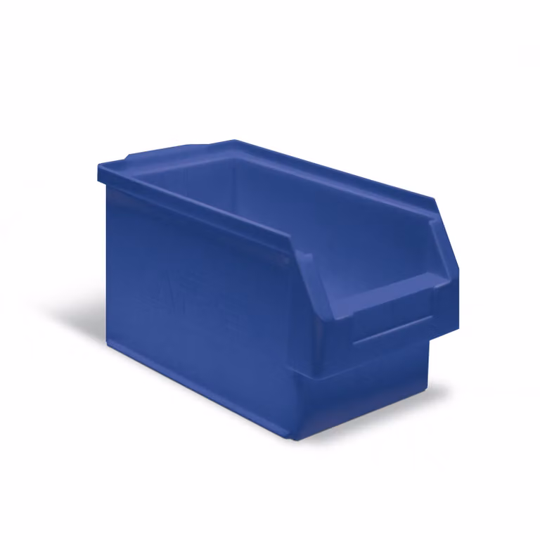 Scatola Protaurus aperta misura 3 in blu 350x200x200 mm