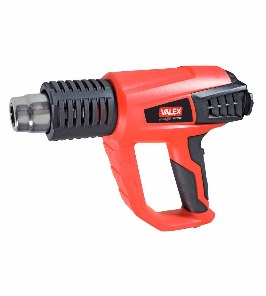 Valex Pistola Termica Regolabile PTE2100 2000W con Display e Accessori