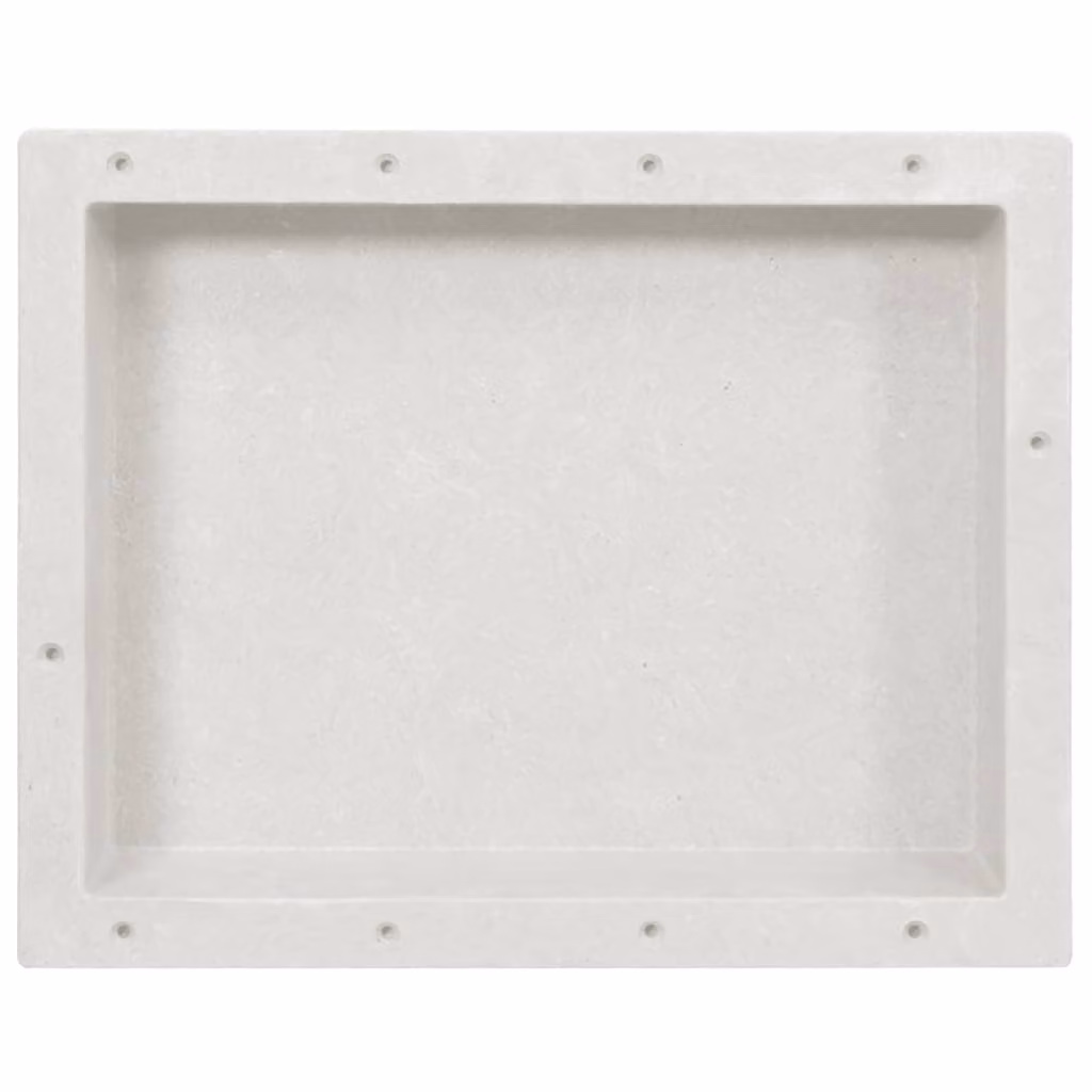 Nicchia da Doccia in Bianco Opaco 41x51x10 cm
