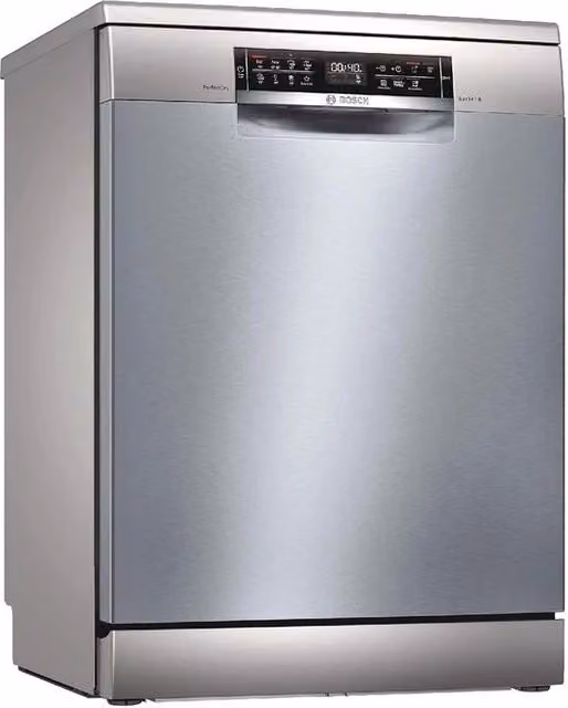 Bosch SMS6ZDI48E Serie 6 Lavastoviglie Libera Installazione Inox, 13 coperti, Classe C, 42 dB, con tecnologia Zeolite, PerfectDry, Home Connect e AquaStop, H 84.5 x L 60 x P 60 cm