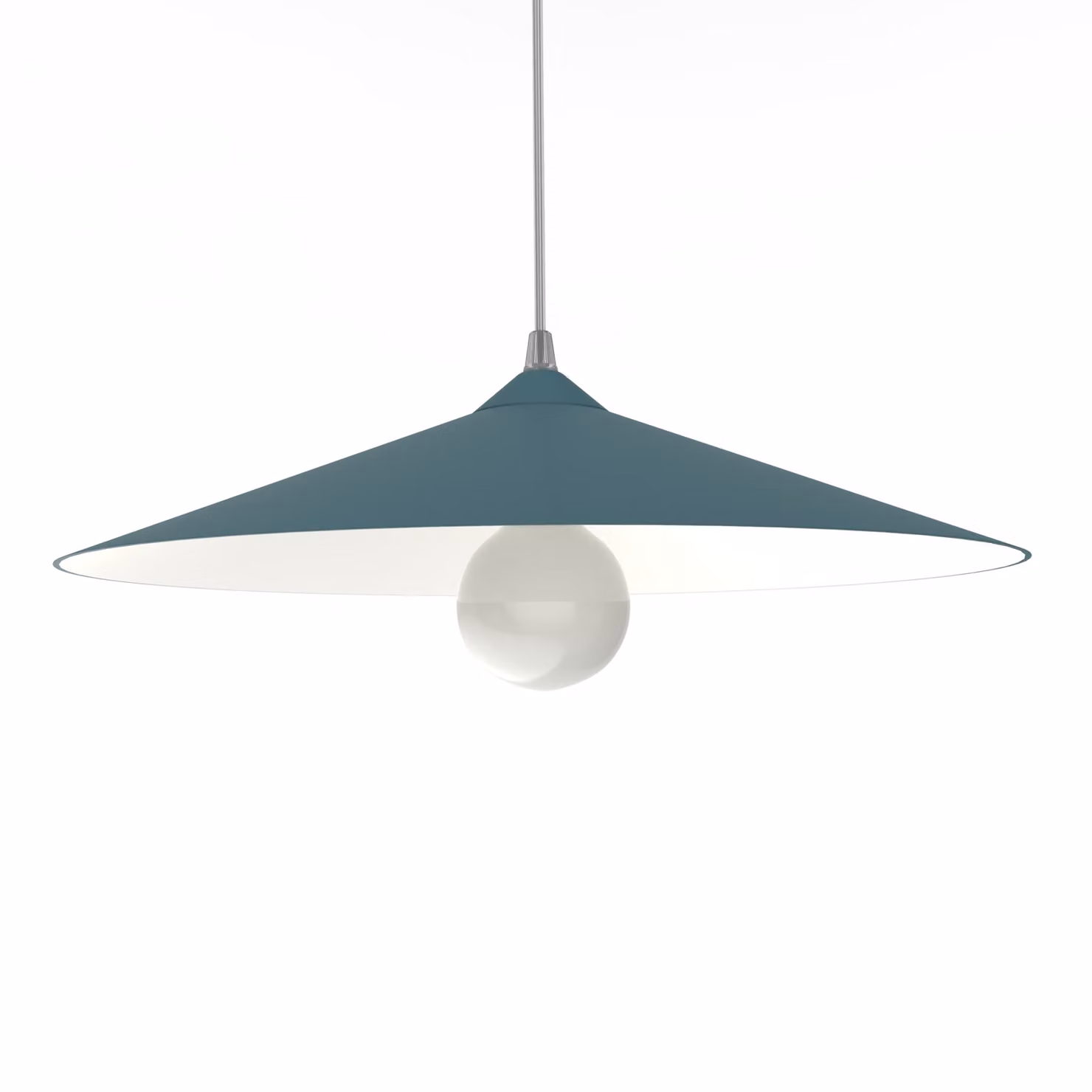 Lampada A Sospensione Chapeau Bicolore
