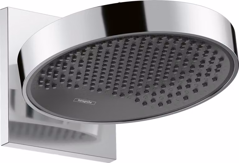Douche de tête Rainfinity 250 1 jet EcoSmart 9 l/min avec raccordement mural, 26227000, 26227000
