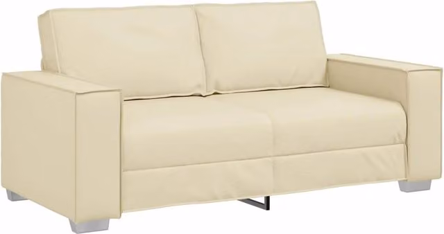 Divano-Sofa-Divanetto Crema 180 x 78 x 84 cm Tessuto