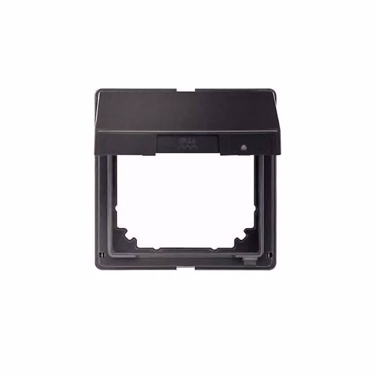 Anello distanziatore con coperchio ribaltabile, antracite, AQUADESIGN