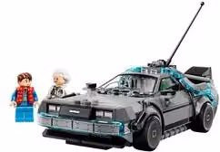 LEGO Speed Champions Macchina del tempo di Ritorno al futuro 77256, 357 pezzi, Grigio