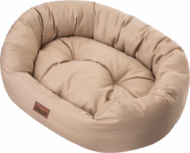 Lettino per cani con materasso impermeabile "Amazing" - Lettino ortopedico ovale per animali da compagnia per uso interno ed esterno - 75x60 cm