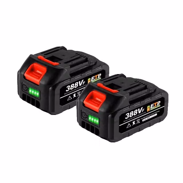 Batteria ricaricabile, 18V agli ioni di litio, alta capacità, 2x388VF con spina UE