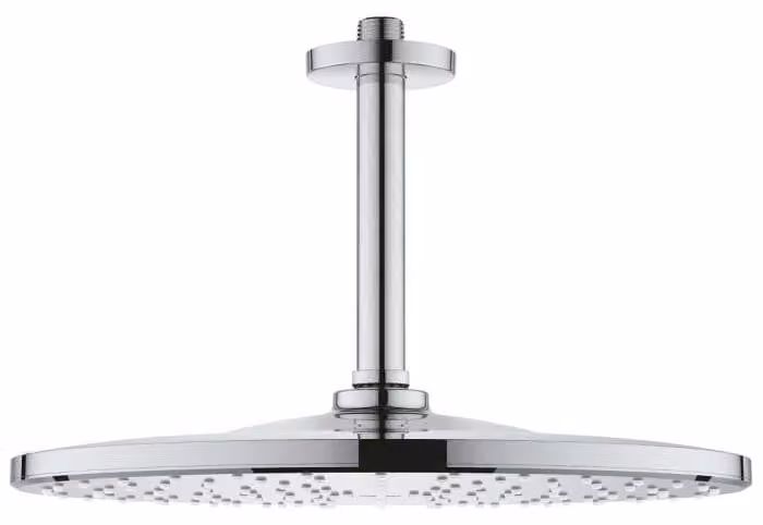 Grohe Rainshower - Soffione 310 Mono, 1 flusso, braccio a soffitto da 142 mm, cromo 26559000