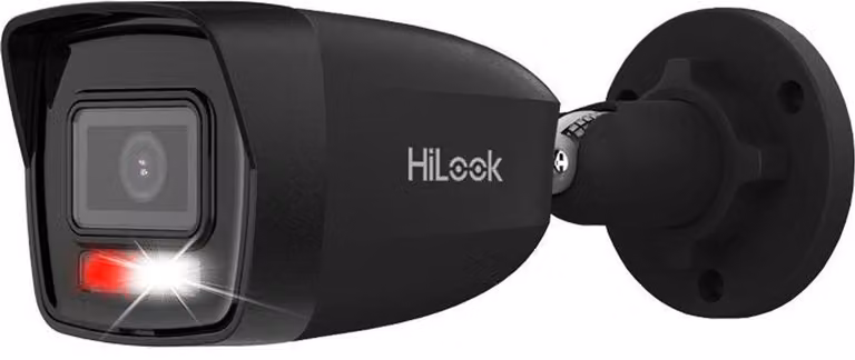 Telecamera IP Hilook IPC-B160HA-LU, colore nero, tubo, 6MP, illuminazione ibrida intelligente