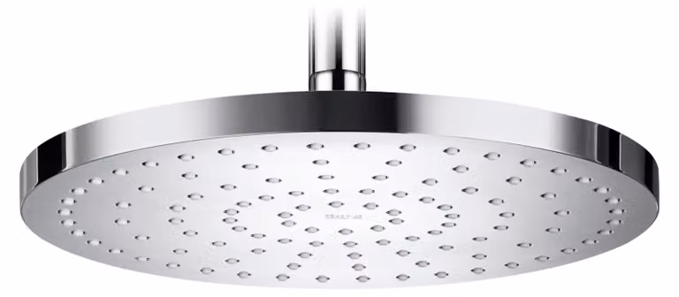 Doccia a soffitto rotante, in ABS, cromata, 2250 mm, per bagno