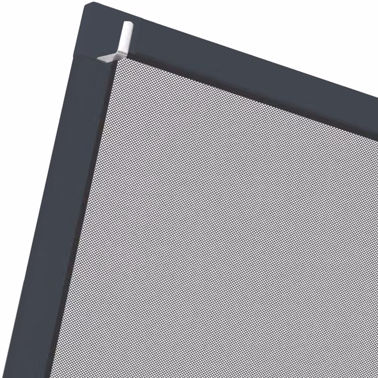 Zanzariera per finestre con telaio in alluminio TecTake colore antracite