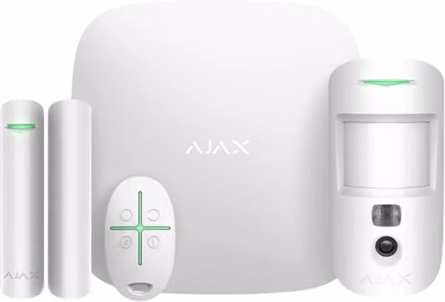 Ajax StarterKit Kit Allarme con Hub, MotionProtect e DoorProtect Bianco